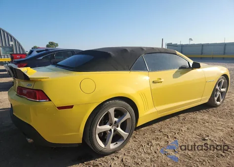 2015 Chevrolet Camaro 2Ss z USA, uszkodzony, nr VIN 2G1FK3DJ0F9177079